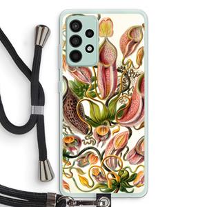 CaseCompany Haeckel Nepenthaceae: Samsung Galaxy A52s 5G Transparant Hoesje met koord