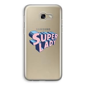CaseCompany Superlady: Samsung Galaxy A5 (2017) Transparant Hoesje