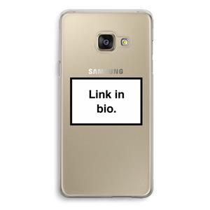 CaseCompany Link in bio: Samsung Galaxy A3 (2016) Transparant Hoesje