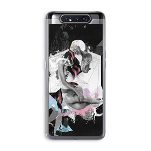 CaseCompany Camouflage de sommeil: Samsung Galaxy A80 Transparant Hoesje