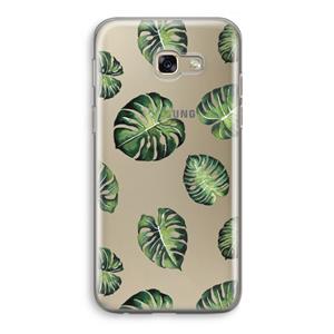 CaseCompany Tropische bladeren: Samsung Galaxy A5 (2017) Transparant Hoesje