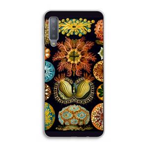 CaseCompany Haeckel Ascidiae: Samsung Galaxy A7 (2018) Transparant Hoesje
