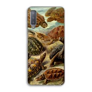 CaseCompany Haeckel Chelonia: Samsung Galaxy A7 (2018) Transparant Hoesje