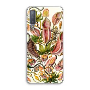 CaseCompany Haeckel Nepenthaceae: Samsung Galaxy A7 (2018) Transparant Hoesje