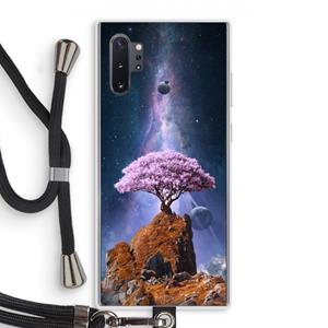 CaseCompany Ambition: Samsung Galaxy Note 10 Plus Transparant Hoesje met koord