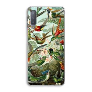CaseCompany Haeckel Trochilidae: Samsung Galaxy A7 (2018) Transparant Hoesje