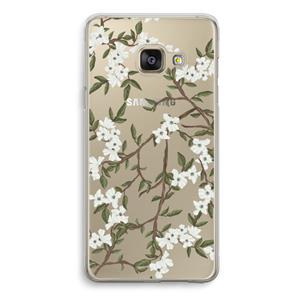CaseCompany Blossoming spring: Samsung Galaxy A3 (2016) Transparant Hoesje