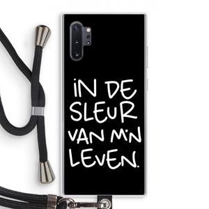 CaseCompany De Sleur: Samsung Galaxy Note 10 Plus Transparant Hoesje met koord