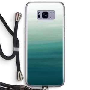 CaseCompany Ocean: Samsung Galaxy S8 Plus Transparant Hoesje met koord