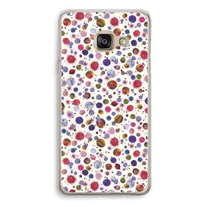 CaseCompany Planets Space: Samsung Galaxy A3 (2016) Transparant Hoesje