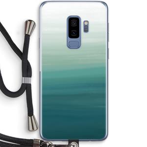 CaseCompany Ocean: Samsung Galaxy S9 Plus Transparant Hoesje met koord