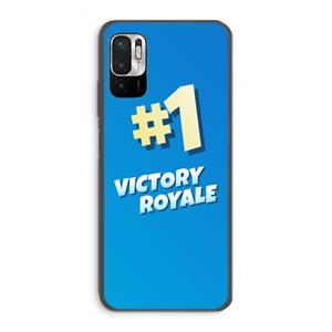 CaseCompany Victory Royale: Xiaomi Redmi Note 10 5G Transparant Hoesje