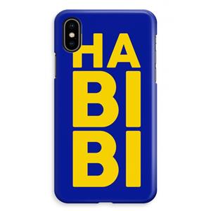 CaseCompany Habibi Blue: iPhone XS Max Volledig Geprint Hoesje