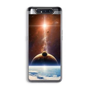 CaseCompany Omicron 2019: Samsung Galaxy A80 Transparant Hoesje