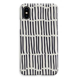 CaseCompany Moroccan stripes: iPhone XS Max Volledig Geprint Hoesje