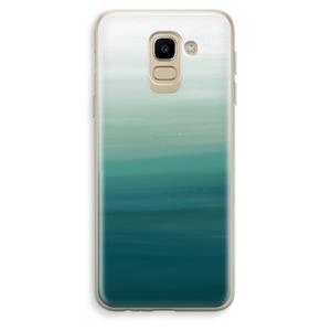 CaseCompany Ocean: Samsung Galaxy J6 (2018) Transparant Hoesje