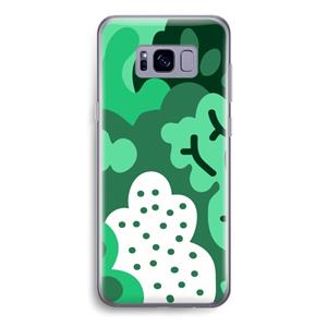 CaseCompany Bushes: Samsung Galaxy S8 Transparant Hoesje