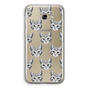 CaseCompany Kitten: Samsung Galaxy A5 (2017) Transparant Hoesje