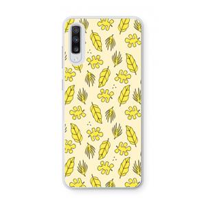 CaseCompany Herfst: Samsung Galaxy A70 Transparant Hoesje