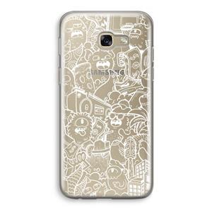 CaseCompany Vexx City #2: Samsung Galaxy A5 (2017) Transparant Hoesje
