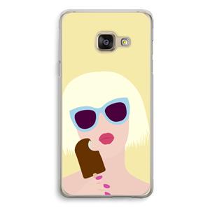 CaseCompany Ice cream: Samsung Galaxy A3 (2016) Transparant Hoesje
