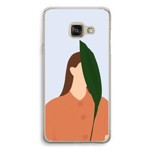 CaseCompany Leaf: Samsung Galaxy A3 (2016) Transparant Hoesje