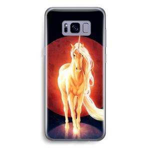 CaseCompany Last Unicorn: Samsung Galaxy S8 Transparant Hoesje