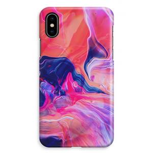 CaseCompany Earth And Ocean: iPhone XS Max Volledig Geprint Hoesje