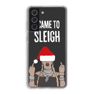 CaseCompany Came To Sleigh: Samsung Galaxy S21 FE Transparant Hoesje