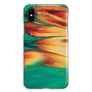 CaseCompany Green Inferno: iPhone XS Max Volledig Geprint Hoesje