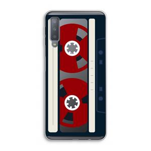 CaseCompany Here's your tape: Samsung Galaxy A7 (2018) Transparant Hoesje