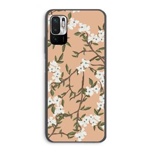 CaseCompany Blossoming spring: Xiaomi Redmi Note 10 5G Transparant Hoesje