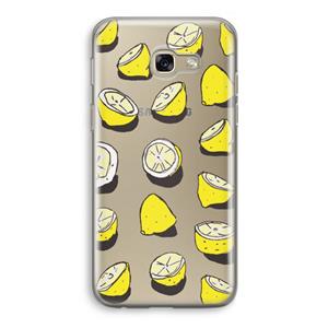 CaseCompany When Life Gives You Lemons...: Samsung Galaxy A5 (2017) Transparant Hoesje