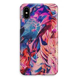 CaseCompany Pink Orchard: iPhone XS Max Volledig Geprint Hoesje