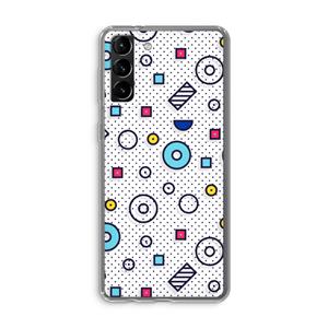 CaseCompany 8-bit N°9: Samsung Galaxy S21 Plus Transparant Hoesje