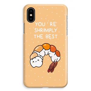 CaseCompany You're Shrimply The Best: iPhone XS Max Volledig Geprint Hoesje