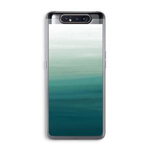 CaseCompany Ocean: Samsung Galaxy A80 Transparant Hoesje
