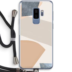 CaseCompany Formo: Samsung Galaxy S9 Plus Transparant Hoesje met koord