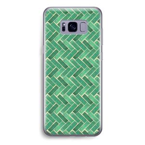 CaseCompany Moroccan tiles 2: Samsung Galaxy S8 Transparant Hoesje