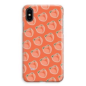 CaseCompany Just peachy: iPhone XS Max Volledig Geprint Hoesje