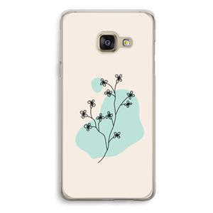 CaseCompany Love your petals: Samsung Galaxy A3 (2016) Transparant Hoesje
