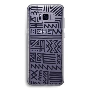 CaseCompany Marrakech print: Samsung Galaxy S8 Transparant Hoesje