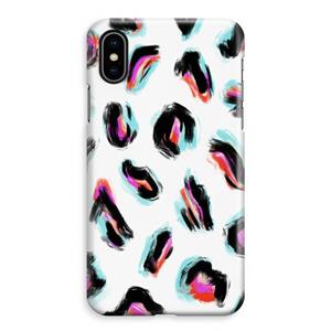 CaseCompany Cheetah color: iPhone XS Max Volledig Geprint Hoesje