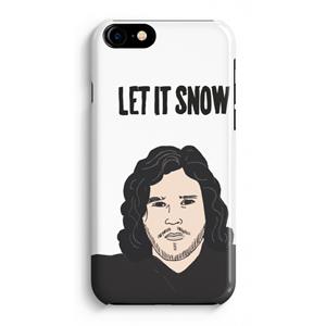 CaseCompany Let It Snow: Volledig Geprint iPhone 7 Plus Hoesje