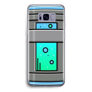 CaseCompany Chug Bottle: Samsung Galaxy S8 Transparant Hoesje