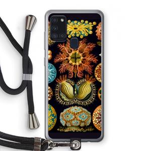 CaseCompany Haeckel Ascidiae: Samsung Galaxy A21s Transparant Hoesje met koord