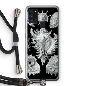 CaseCompany Haeckel Prosobranchia: Samsung Galaxy A21s Transparant Hoesje met koord