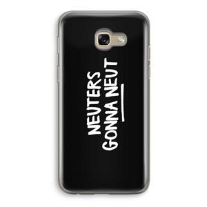 CaseCompany Neuters (zwart): Samsung Galaxy A5 (2017) Transparant Hoesje