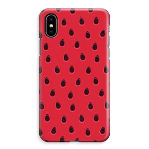 CaseCompany Watermelon: iPhone XS Max Volledig Geprint Hoesje