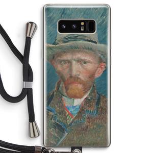 CaseCompany Van Gogh: Samsung Galaxy Note 8 Transparant Hoesje met koord